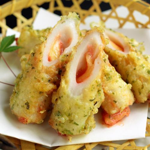Popular deep-fried mentaiko cheese Isobe-age!