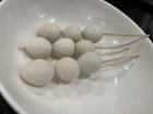Quail egg / fish meat / fish dumpling