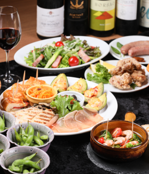 【歓迎会必見！】HACHIのビアホールコース 全10品【飲み放題付】