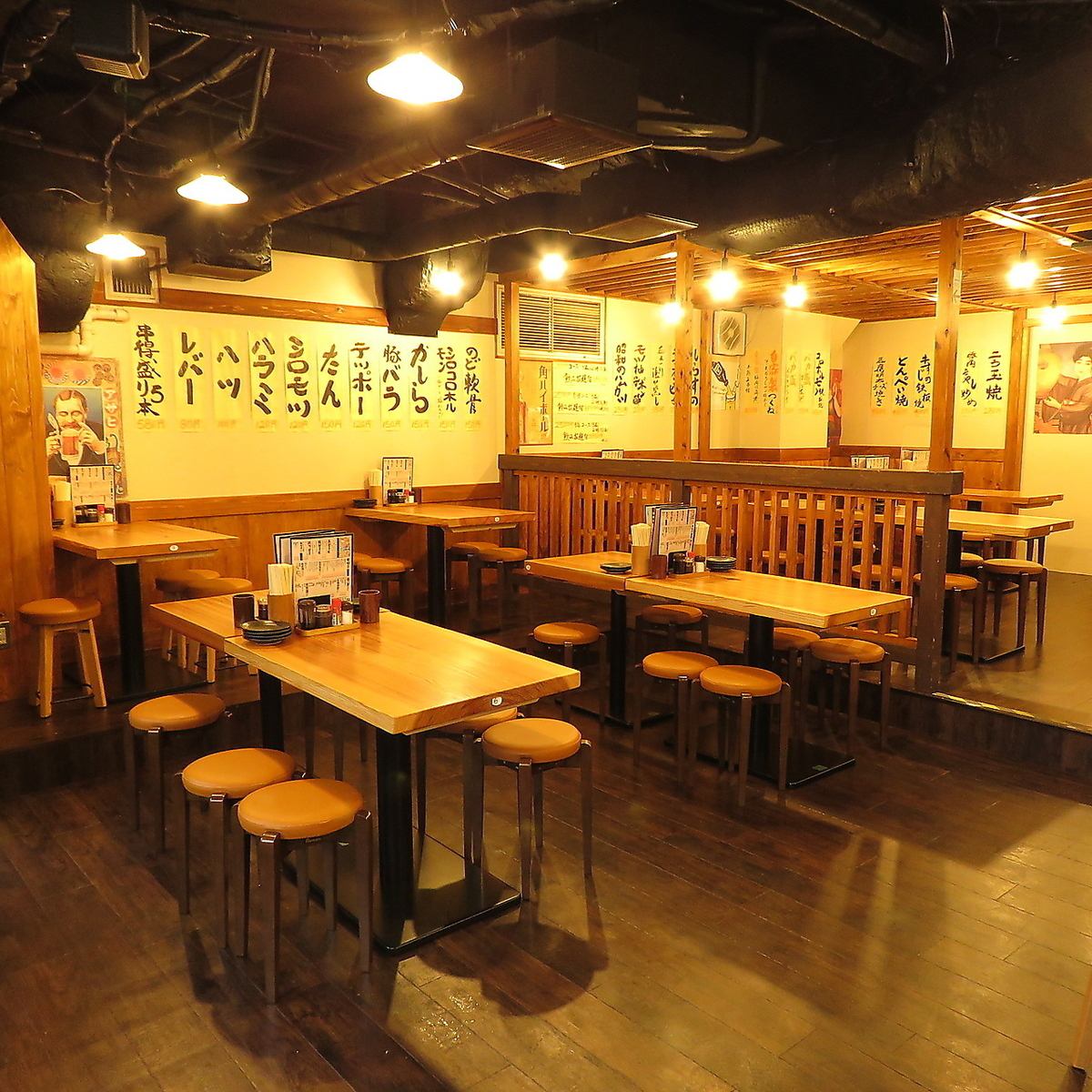 最大40名様まで！半個室の貸切も承ります。大人数のご宴会に♪