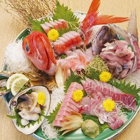 清水港直送の鮮魚と諏訪の地酒を堪能できる和風居酒屋。会社宴会・接待にオススメ!
