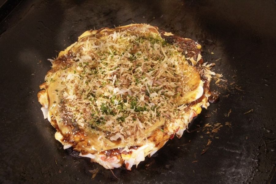 [Authentic okonomiyaki] Not just monja!