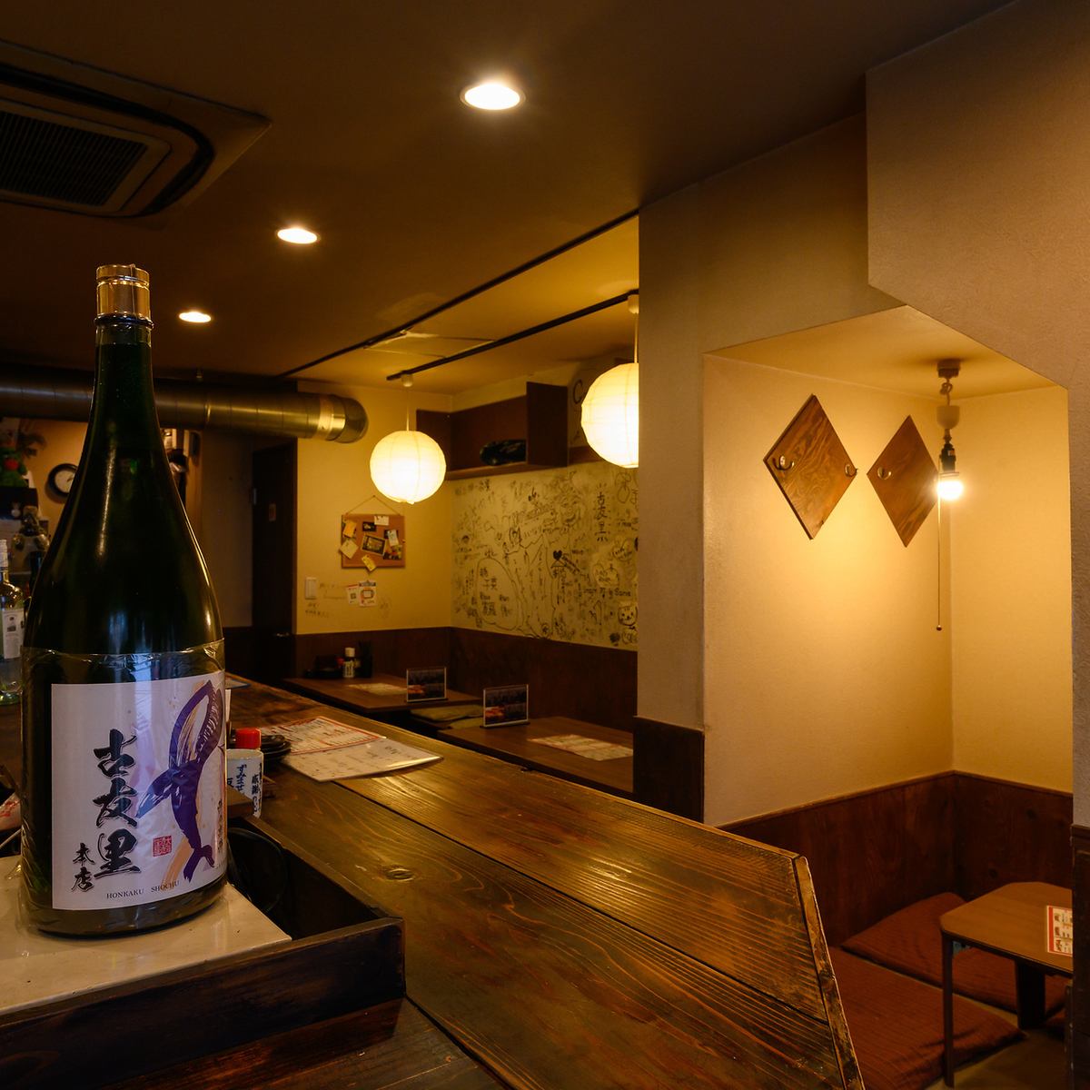 本格焼酎や本格焼き鳥が堪能できるお店◎宴会用のコース料理もご用意しております◎