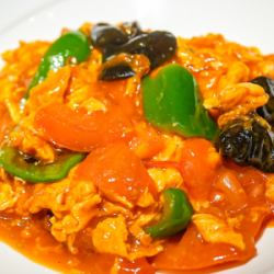 토마토와 계란 볶음