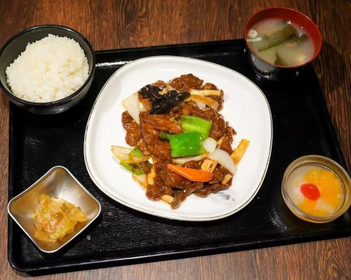 黑椒牛肉套餐