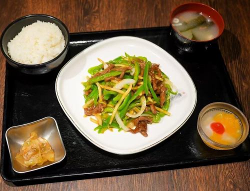 青椒肉丝套装