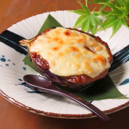 가모 나스 된장 된 치즈 구이