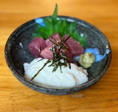 まぐろの山かけ