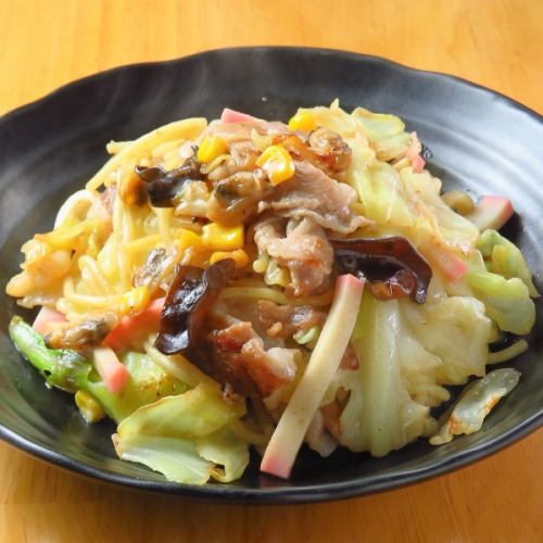 イチ押し　海鮮塩だし焼きちゃんぽん
