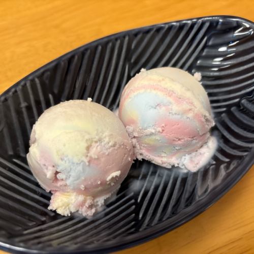 パステルマーブルアイス
