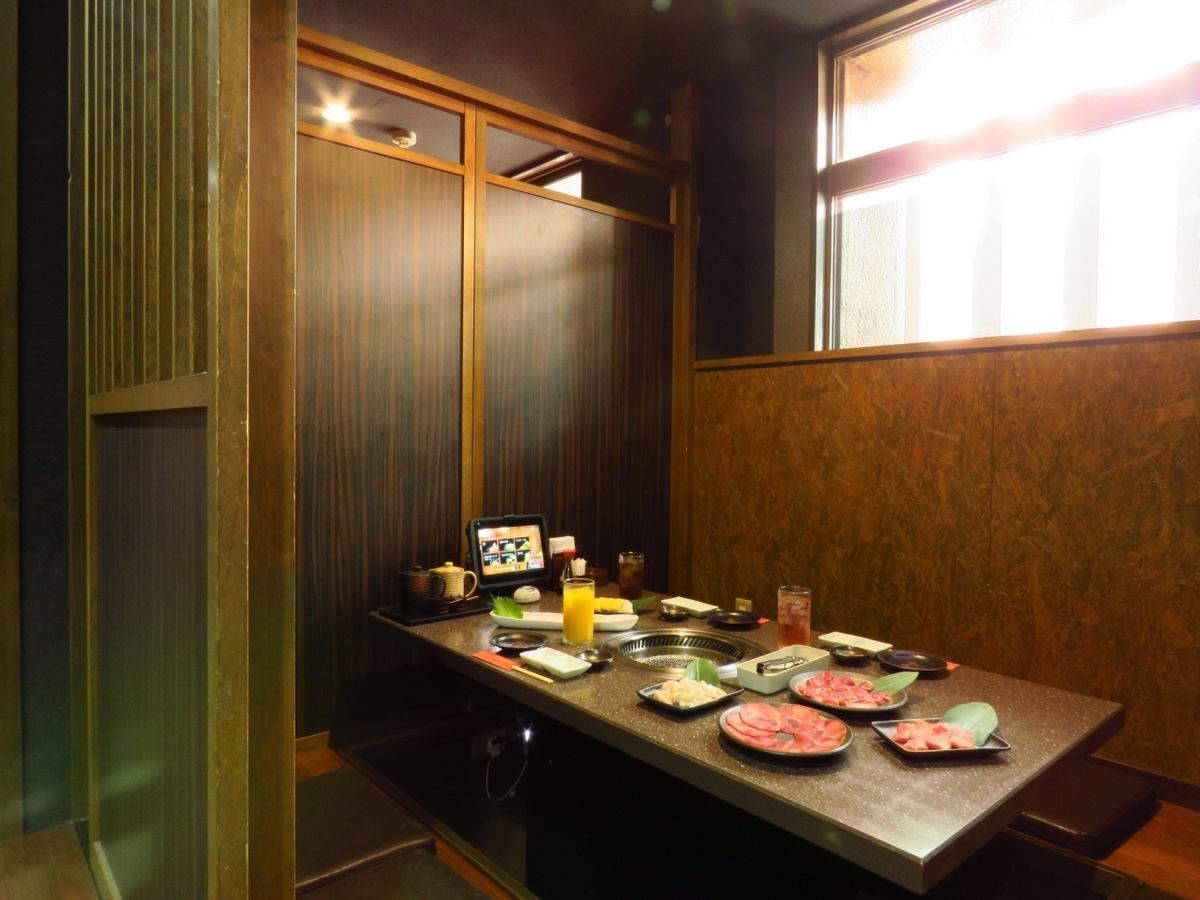 All seats are private rooms with sunken kotatsu tables! Perfect for parties of 2 to 70 people!