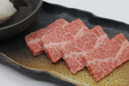 Wagyu beef short ribs with ponzu sauce