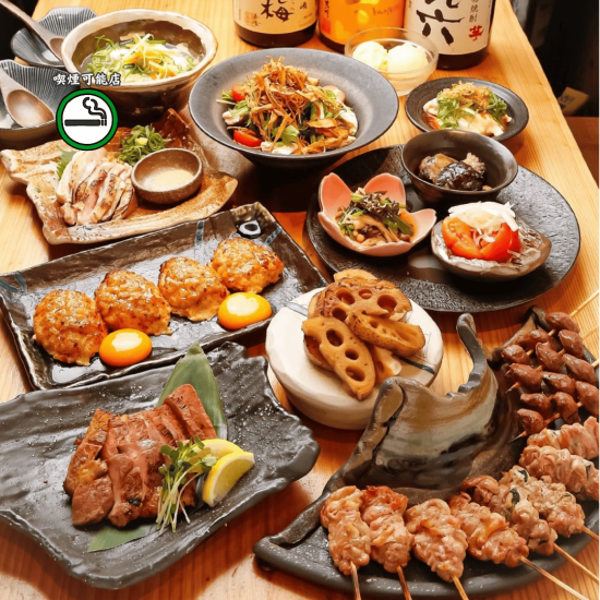 自社ブランド地鶏【六角大魔王】を使用したこだわり鶏料理。
