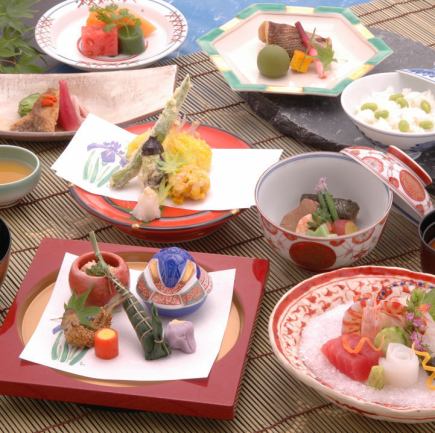 ≪Seasonal Kaiseki (Mai)≫ Kaiseki mainly using seasonal vegetables and seafood♪ (Lunch)