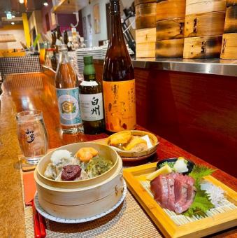 You are also welcome to eat alone at the counter!