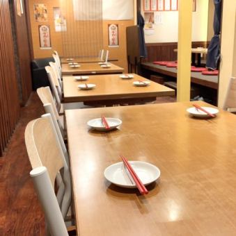 The table seats can accommodate up to 30 people! Please feel free to contact us for private use! [Musashikosugi 2 minutes / For welcome and farewell parties and various banquets]