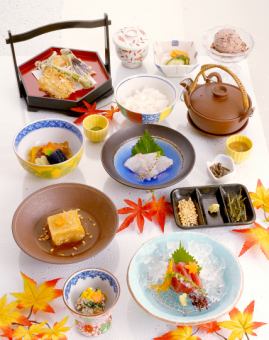 Weekdays only!! Lunch chef's recommended Kaiseki