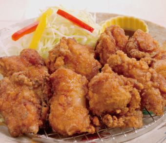Single fried chicken, soy sauce flavor (garlic flavor)