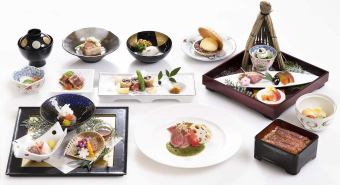 季节性怀石料理雪上球场