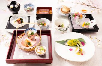 季節の会席　月コース