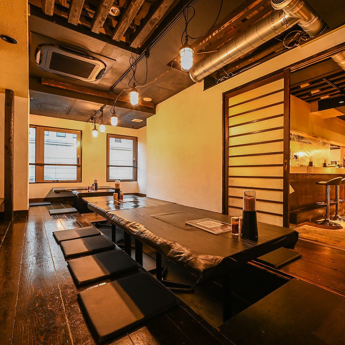 30～40名様なら全体貸切も対応しております。