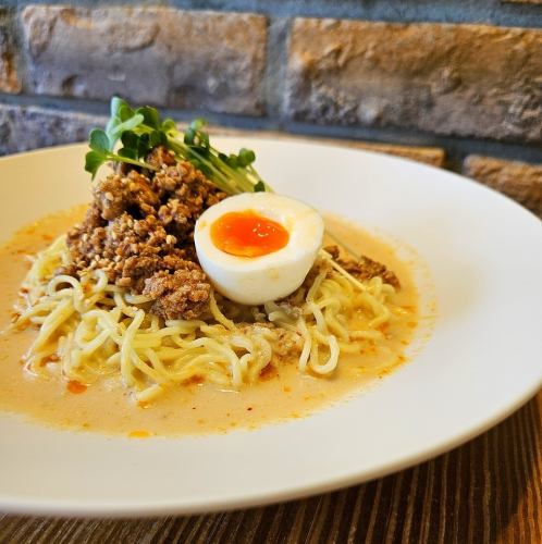 豆乳坦々冷製ラーメン