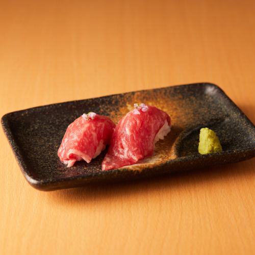 A4 Wagyu beef sushi (2 pieces)