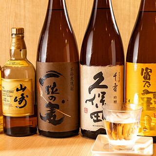 多彩なドリンクがお供に