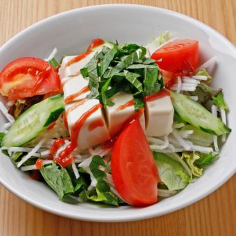 tofu radish salad