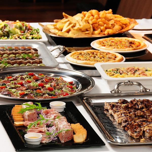 Buffet Plan　Cuimotte◆飲み放題90分付き4500円（税込）30名～200名様まで予約可能となっております♪