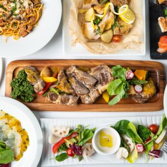 ◆Party Plan Sourire◆樽生スパークリングワイン付き飲み放題90分6000円（税込）