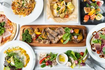 ◆Buffet Plan Sourire◆樽生スパークリングワイン付き飲み放題90分6000円（税込）