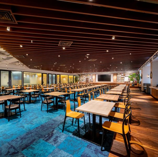 ≪貸切≫【50～200名様】◆木や緑を感じるナチュラルな雰囲気◆人数によってお席のレイアウトも変更可能です♪大型スクリーンもございますので各種宴会や会議にもおすすめ☆北新地/中之島/貸切/ビュッフェ/肉/記念日