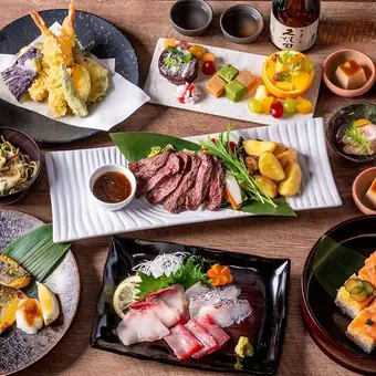 ◆彩～いろどり～◆日本酒付き飲み放題90分8000円（税込）
