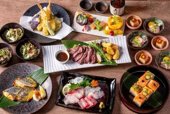 ◆彩～いろどり～◆日本酒付き飲み放題90分8000円（税込）