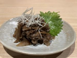 国産牛とごぼうのしぐれ煮
