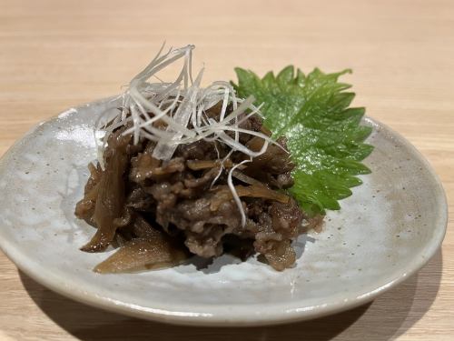 国産牛とごぼうのしぐれ煮
