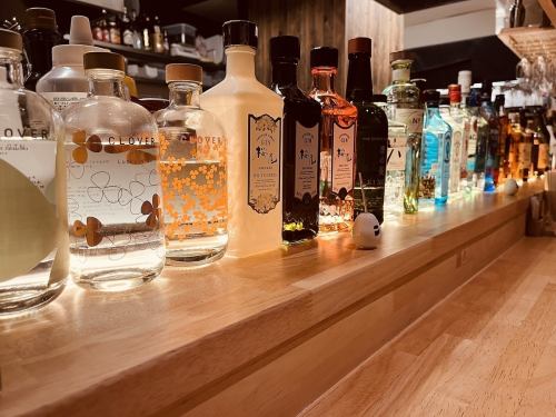 豊富なお酒