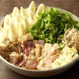 Special plan ☆ [Hinaichi Chicken Special Kiritanpo Hotpot Course] <6 dishes total> All-you-can-drink included 6,500 yen → 5,500 yen