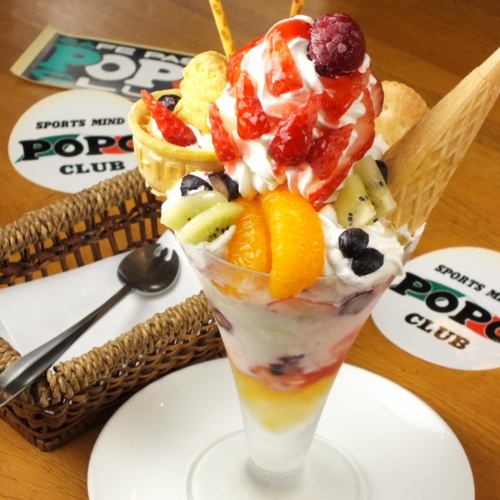 バースデーパフェサービス