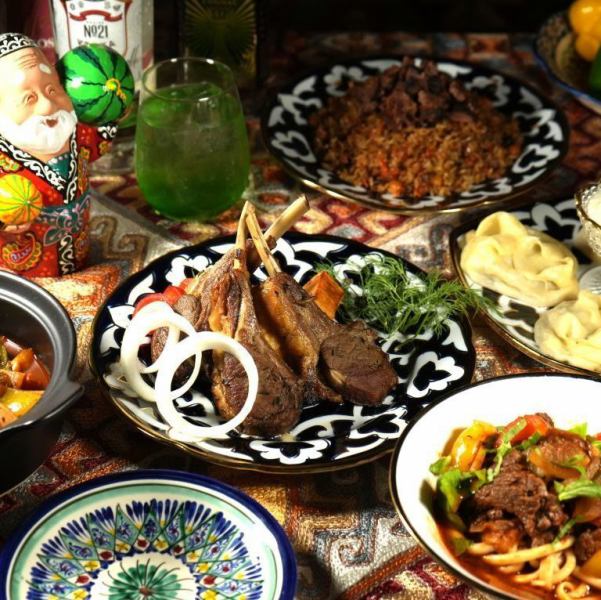 UZBEKISTAN　PALACEで本場料理を堪能！