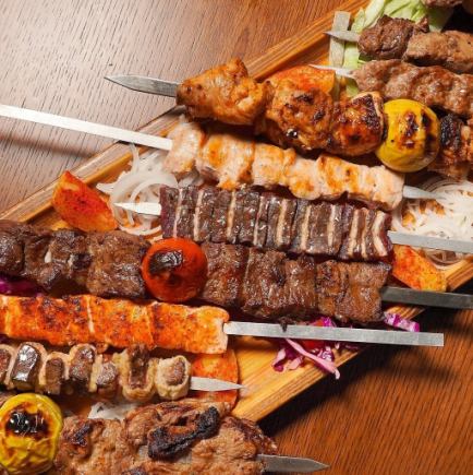 【お料理全9品】サマルカンドコース　＋2000円で飲み放題可