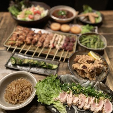 【Jambo Family DE宴会】仅食物◎前所未有的丰富多彩的11道菜套餐4,000日元（含税）