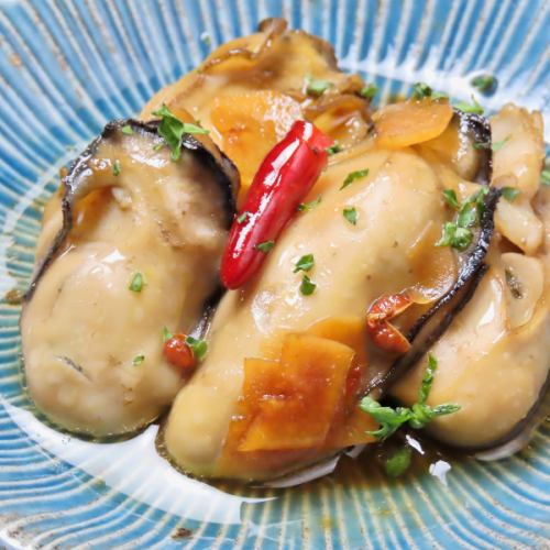 辣油腌制能登牡蛎