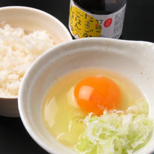 TKG (rice with egg)
