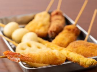 串揚げ5本盛り合わせ