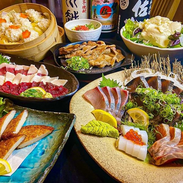 【11月～はお鍋付】120分飲み放題付【九州満喫コース(全10品)】6000円