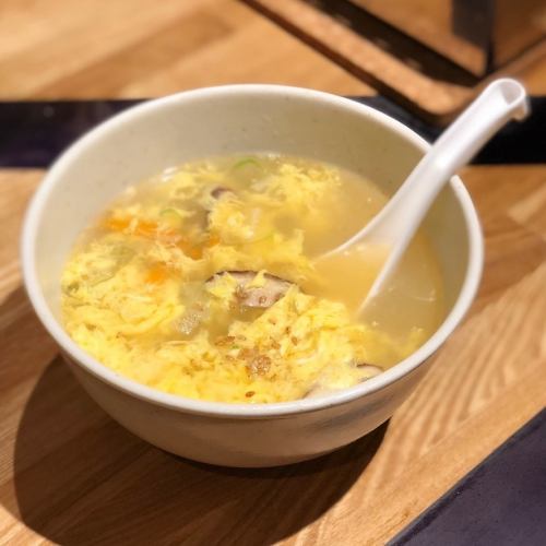 Egg soup