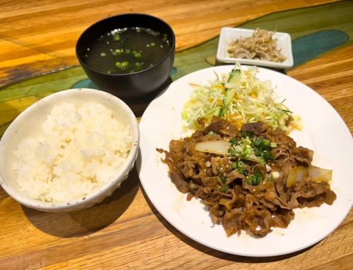 石垣牛肉烤肉午餐套餐 [11:00~14:00]
