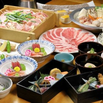 <Ideal for business dinners and entertaining> Satsuma course with a choice of main dish & all-you-can-drink [8 dishes in total] 7,600 yen → 7,000 yen (tax included)